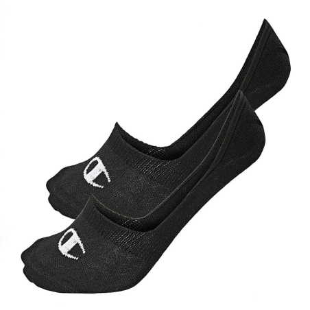Chaussettes Invisibles Homme/Femme Noir Champion