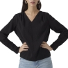 Blouse Noires Femme Vero Moda Lena