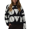 Pull Noir/Gris Femme Vero Moda Love