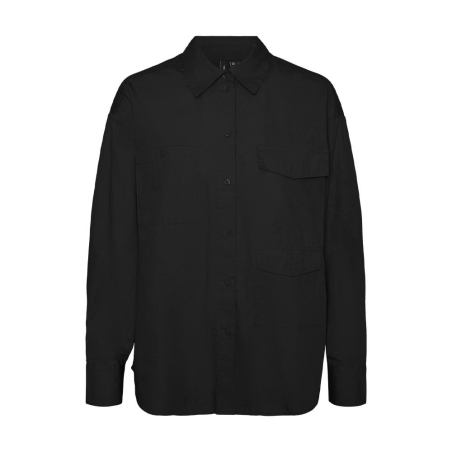 Chemise Noire Femme Vero Moda Charlotte