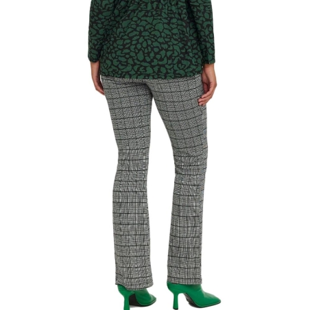Legging de Grossesse Noir/Gris Femme Mamalicious Noelli