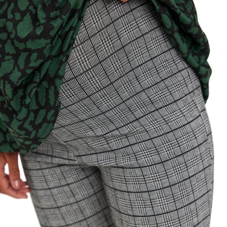 Legging de Grossesse Noir/Gris Femme Mamalicious Noelli