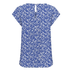 Top Bleu/Blanc à motifs Femme Only Nova