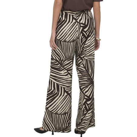 Pantalon fluide Beige/Marron Femme JDY Ebbie