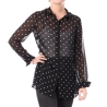 Chemise Noir/Blanche Femme Guess W1RH09W70Q0