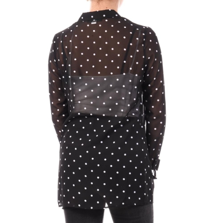 Chemise Noir/Blanche Femme Guess W1RH09W70Q0