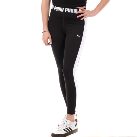 Legging Noir/Blanc Femme Puma Strong