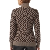 Pull de Grossesse Marron/Noir Femme Vero Moda Marternity Maria