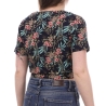 Blouse Marine à fleurs Femme Vero Moda Easy