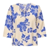 Blouse Beige/Bleu Femme JDY Troya