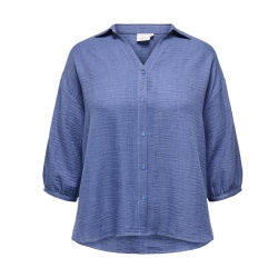 Chemise Bleu Femme Only Carmakoma Katie
