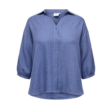 Chemise Bleu Femme Only Carmakoma Katie