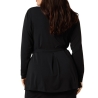 Blouse Noire Femme Vila Evoked Borneo