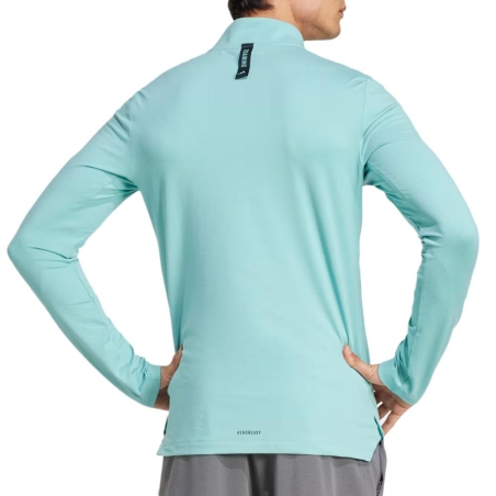 Veste de Sport Bleu Homme Adidas Wo Quarter