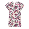 Top Écru/Rose à motifs Femme Only Nova