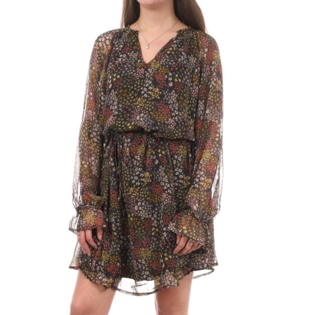 Robe Noir Imprimé Femme JDY Mette