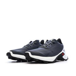 Chaussures de randonnées Noires/Blanches Homme Salomon Alphacross Blast
