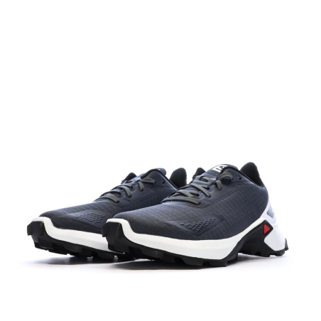 Chaussures de randonnées Noires/Blanches Homme Salomon Alphacross Blast
