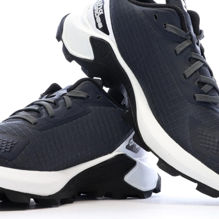 Chaussures de randonnées Noires/Blanches Homme Salomon Alphacross Blast