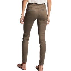 Pantalon Kaki enduit Femme Morgan Palona
