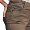 Pantalon Kaki enduit Femme Morgan Palona