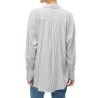Chemise Blanche/Gris Femme Vero Moda Nora
