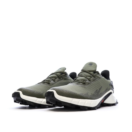 Chaussures de randonnées Kaki Homme Salomon Alphacross 4