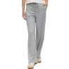 Pantalon Gris à rayures Femme Vero Moda Malma