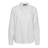 Chemise Blanche/Argenté Femme Pieces Cirene