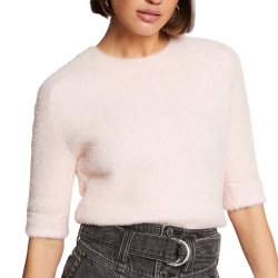 Pull Manches Courtes Rose Femme Morgan MTOM