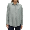 Chemise Kaki/Blanche Femme Vero Moda Nora
