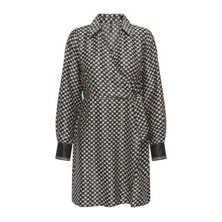 Robe Noire à Motifs Femme Only Jane Life