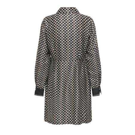 Robe Noire à Motifs Femme Only Jane Life