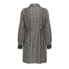 Robe Noire à Motifs Femme Only Jane Life