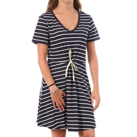 Robe à Rayure Marine Femme ONLY 15320317