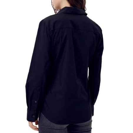 Chemise Marine Femme Tommy Hilfiger Ess Poplin Regular S