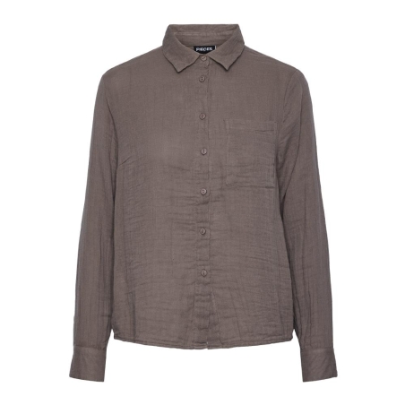 Chemise Marron Femme Pieces Kappel