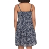 Robe Marine/Gris à Motifs Femme Only Daniella
