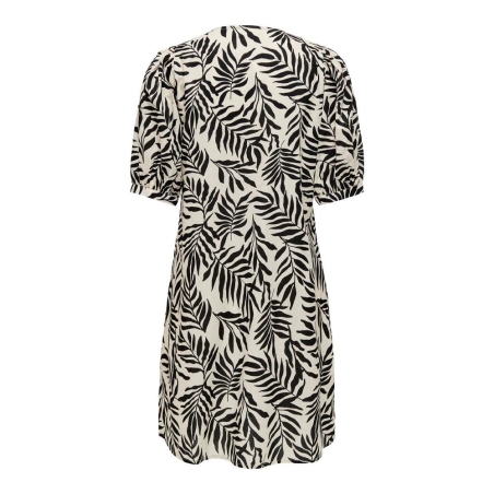 Robe Beige/Noire Femme JDY Mia