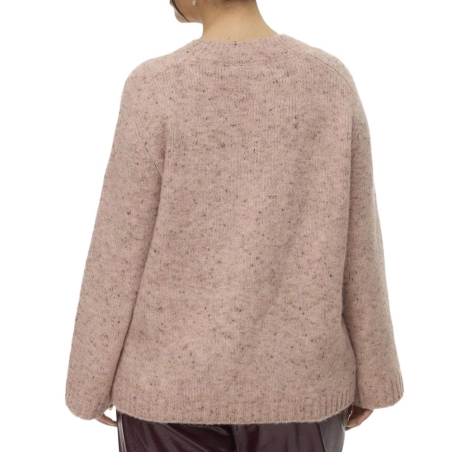 Pull en Maille Rose Femme Vero Moda Curve Cingrid
