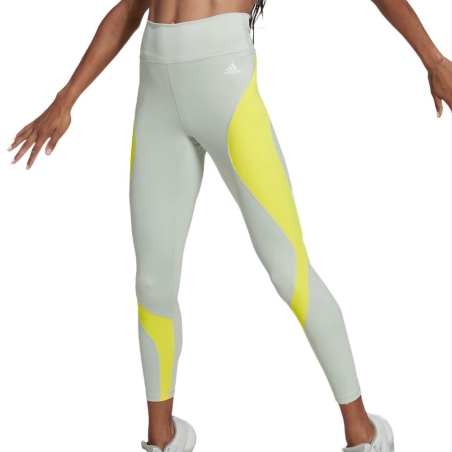 Legging Vert D'eau Femme Adidas 7/8 HN9914