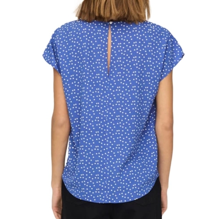 Blouse Bleu à pois Femme JDY Piper