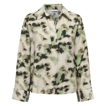 Blouse Beige/Vert/Noir Femme JDY Millie