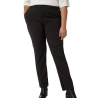 Pantalon Noir à rayures femme Only Carmakoma Carkiya