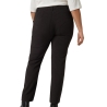Pantalon Noir à rayures femme Only Carmakoma Carkiya