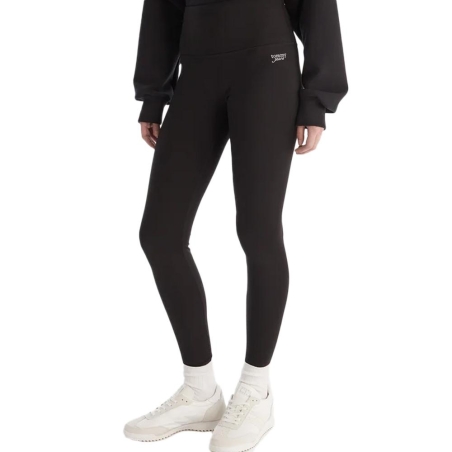 Legging Noir Femme Tommy Hilfiger Silver