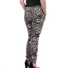 Pantalon Noir Léopard Femme Vero Moda Easy