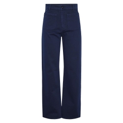 Pantalon Marine Bleu Femme Pieces Maud