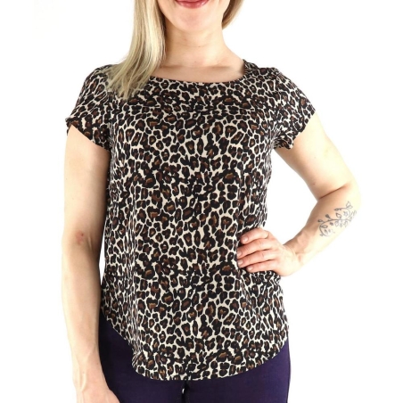 Blouse Noir à Motifs Femme Vero Moda Easy Joy
