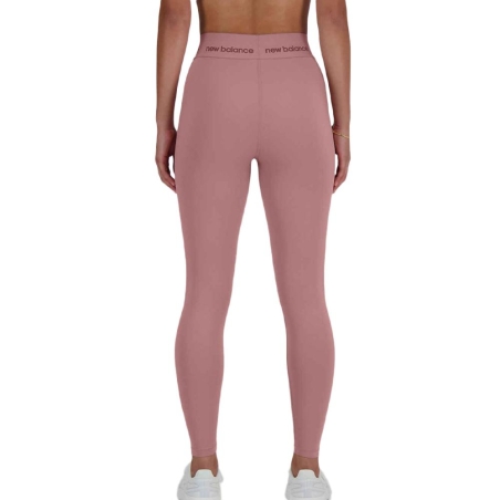 Legging Rose Femme New Balance Sleek